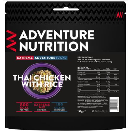 Oriental Chicken & Rice 800 Kcal: Tasty Freeze Dried Meals
